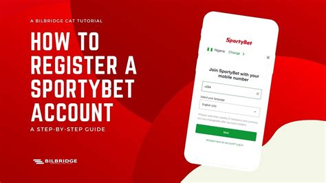 HOW TO REGISTER A SPORTYBET ACCOUNT .